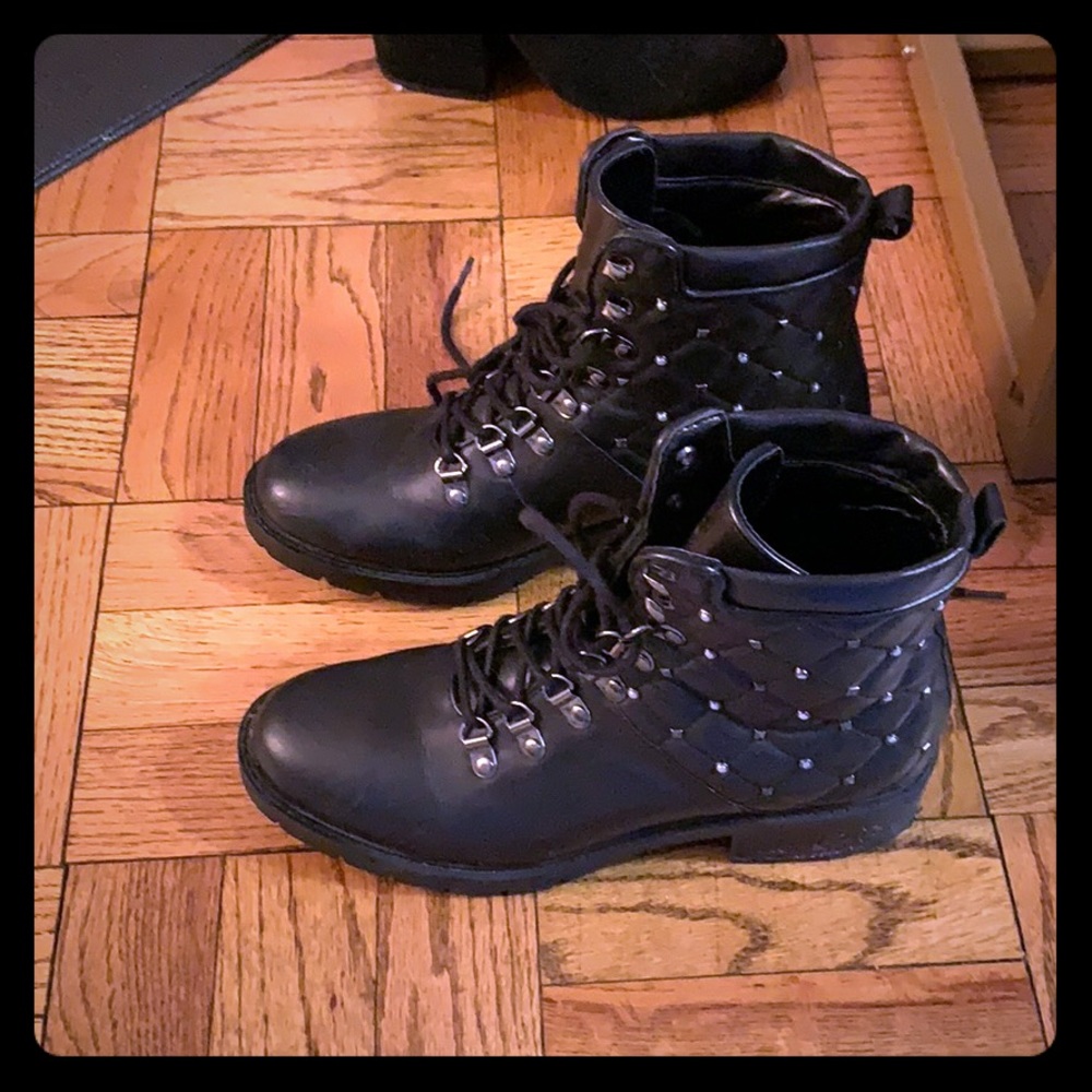 Marc Fisher combat boots